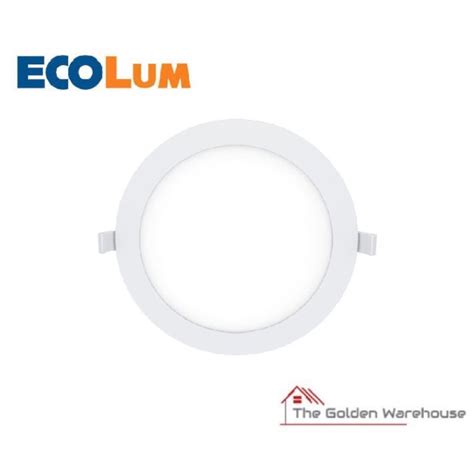 Ecolum Led Recessed Slim Downlight Round Cdl Dl Watts Shopee