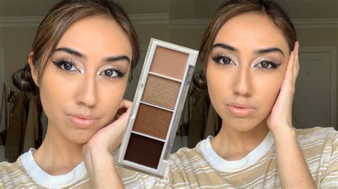 Grwm Using Elf Bite Size Eyeshadow Palette Youtube