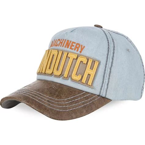 Cappellino Visiera Curva Blu Chiaro Regolabile Donald Di Von Dutch