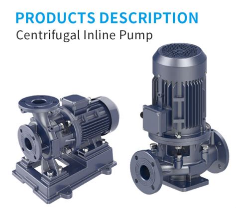 Vertical In Line Pipeline Booster Centrifugal Pump For Water