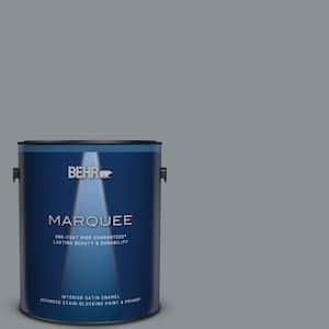 BEHR PREMIUM PLUS 5 Gal MQ5 29 Gotham Gray Eggshell Enamel Low Odor