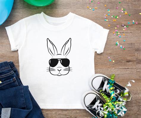 Easter Bunny With Sunglasses Svg Bunny With Sunglasses Bunny With