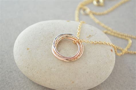 Th Birthday Gift For Daughter Sisters Necklace Rose Gold Necklace