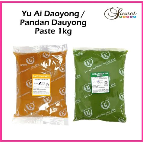 Yu Ai Dauyong Mung Bean Pandan Daoyong Paste 1kg Shopee Malaysia