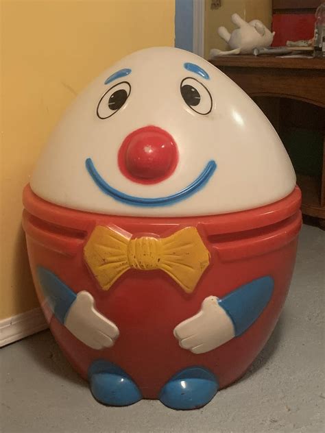 Vintage Humpty Dumpty Toy Box R Helpmefind