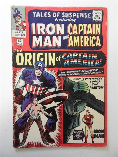 Tales Of Suspense Vg Condition Moisture Stain Comic Books