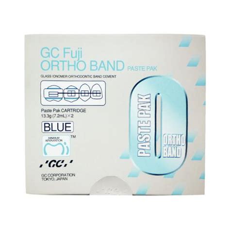 Gc Fuji Ortho Band Paste Pak Glass Ionomer Cement Cartridge