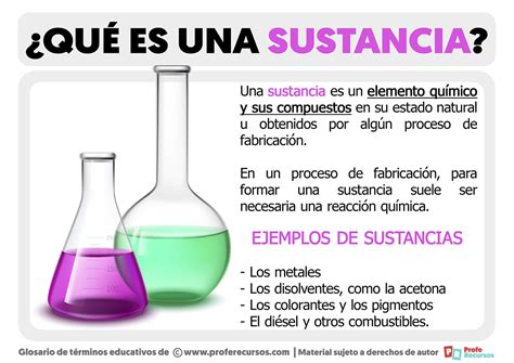 Qu Es Una Sustancia Definici N De Sustancia