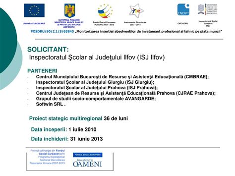 Ppt Inspectoratul Colar Jude Ean Ilfov Powerpoint Presentation Free