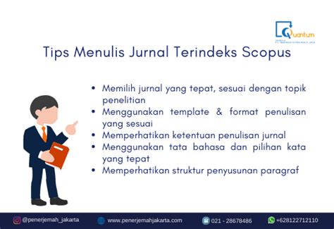 Tips Menulis Jurnal Terindeks Scopus Penerjemah Jakarta