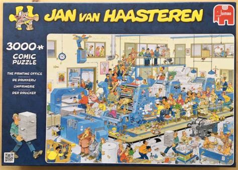 3000 Jumbo The Printing Office Jan Van Haasteren Rare Puzzles