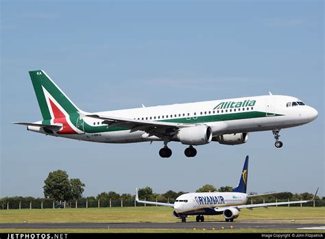 I BIKA Airbus A320 214 Alitalia John Fitzpatrick JetPhotos