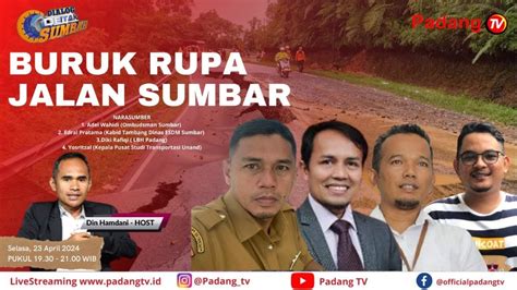 Live Dialog Detak Sumbar Dipicu Aktivitas Tambang Kepala Daerah