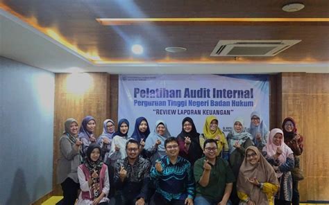 Undip SPI Participates In PTN BH Internal Audit Training At UGM