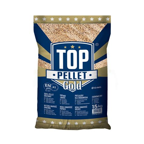 Pellet Drzewny Top Gold En Plus A Mm Kg Sklep Internetowy Top Pellet