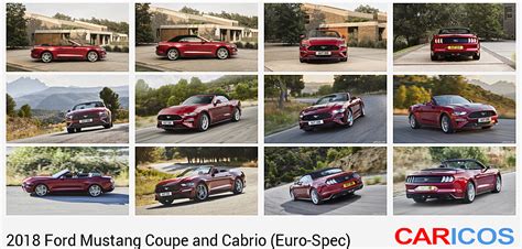 2018 Ford Mustang Coupe And Cabrio Euro Spec Caricos