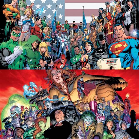 Dc Comics Heroes Vs Villains By Superked On Deviantart