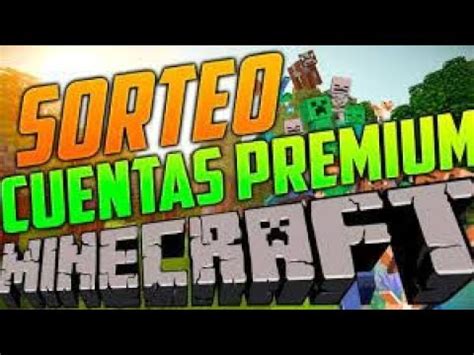 Directo Sorteo Cuenta Premium Minecraft YouTube