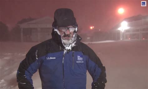 Video: Meteorologist hilariously freaks out during super-rare ...