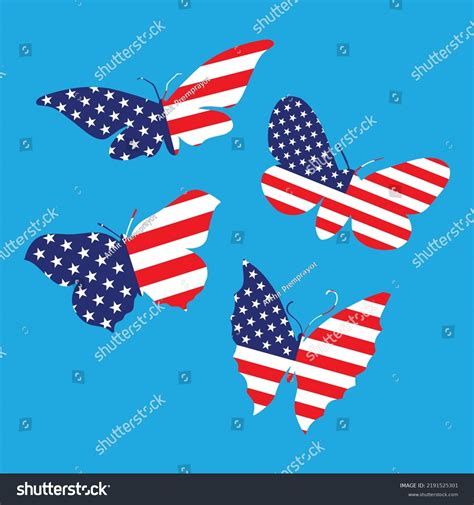 784 рез по запросу American Flag Butterfly — изображения стоковые фотографии и векторная