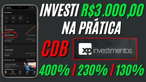 CDB XP INVESTIMENTOS 400 O CDI Vale a Pena Como Investir É Seguro