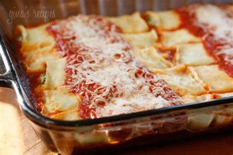 Homemade Manicotti Recipe Sparkrecipes