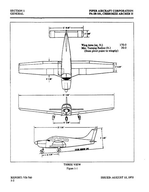 Piper PA28 181 Archer II Pilot S Operating Handbook POH INSTANT