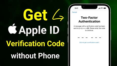 Get Apple Id Verification Code Without Phone Number Ios Apple Id