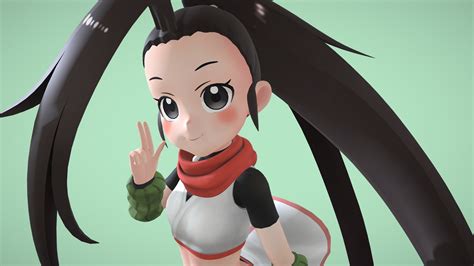 Kunoichi Tsubaki D Model By Hwahaha C F Sketchfab