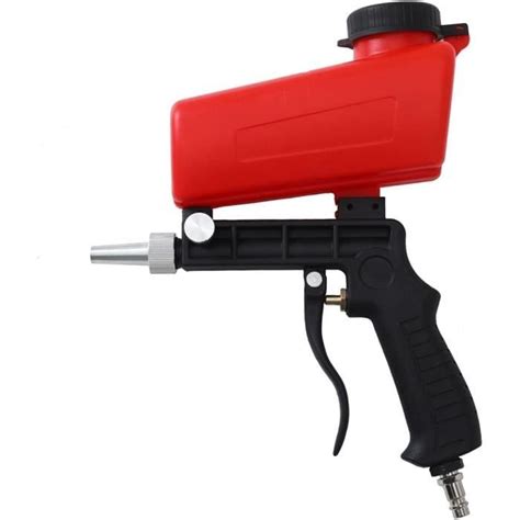 Pistolet À Peinture 90Pi Portable Gravity Sandblastigation Pistolet