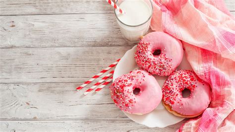 Pink Donut Wallpapers Wallpaper Cave