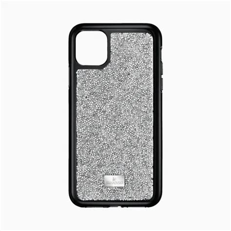 施华洛世奇 Swarovski Glam Rock 智能手机防震保护套 iPhone 11 Pro Max 银色 5536650 小迈步海淘品牌官网