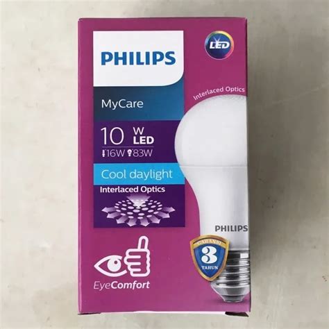 Philips Led Mycare Lampu Philips Mycare Watt Lazada Indonesia