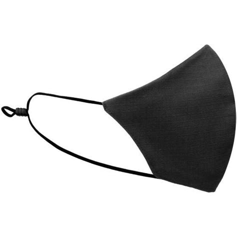 Mil Tec Mouthnose Cover V Shape Ripstop Black