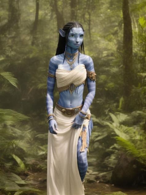 Halle Bailey As Nyetiri In Avatar Halloween Costume Idea Costume Party