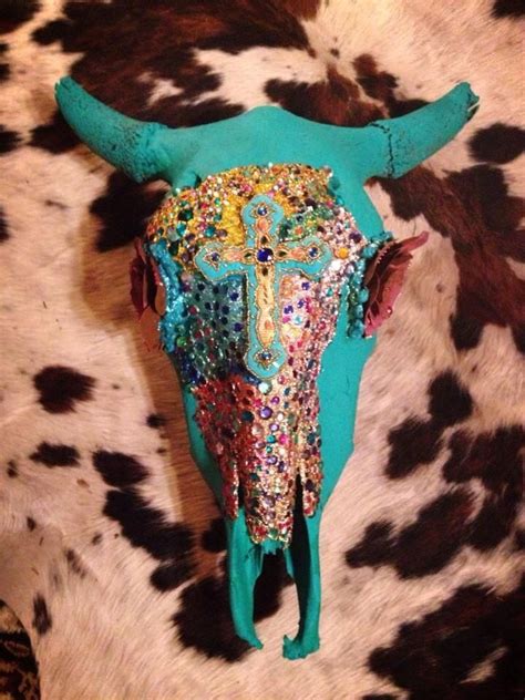 Turquoise Beauty Deer Heads Deer Antlers Cow Skull Skull Art