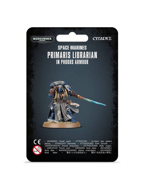 Space Marines Primaris Librarian In Phobos Armour Warhammer Games