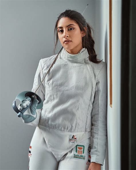 Fencer Nada Hafez Reveals She S 7 Months Pregnant At Paris Olympics