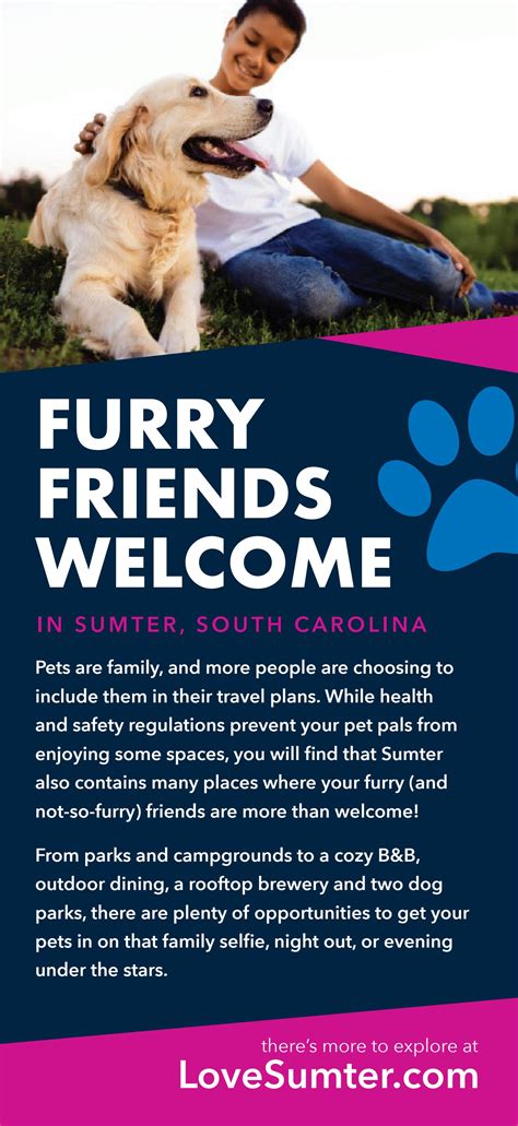 Pet-Friendly Places in Sumter, South Carolina by cityofsumter - Issuu