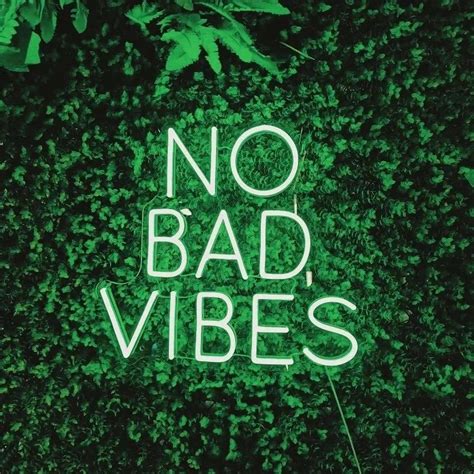 No Bad Vibes Acrylic Neon Signs At Rs 600sq Ft In Noida Id 26894793430