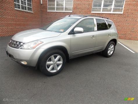 2005 Sheer Silver Metallic Nissan Murano Sl Awd 95208656 Gtcarlot