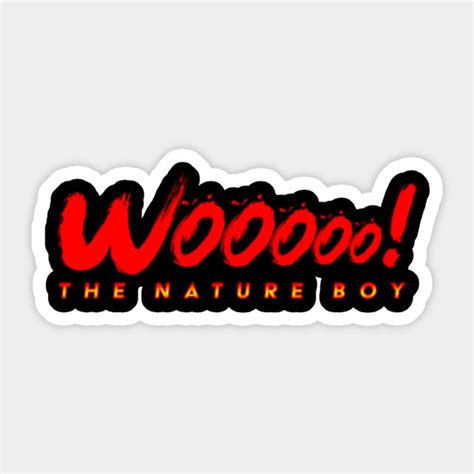 Ric Flair The Nature Boy Nature Boy Sticker Teepublic