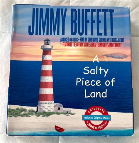 Jimmy Buffett A Salty Piece Of Land Abridged Audiobook 8 Cds