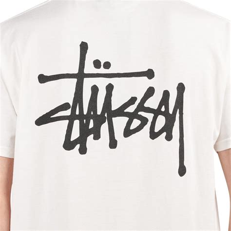 Stüssy Basic Stüssy Tee (White) 1904762-1201 – Allike Store