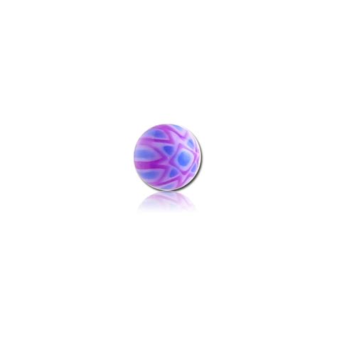 16g Fancy Dot Design Acrylic Ball Wicked Alternative Body Fashion