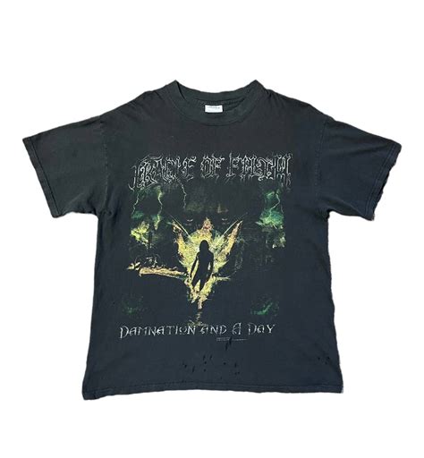 Vintage Vintage 2003 Cradle Of Filth Damnation And A Day Tour Grailed