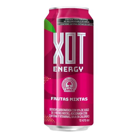 Bebida Carbonatada Jumex Xot Energy Frutas Mixtas 470 Ml Walmart