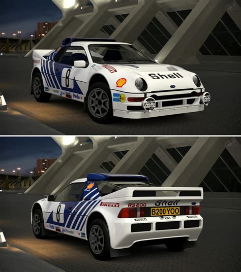 Ford RS200 Rally Car '85 by GT6-Garage on DeviantArt