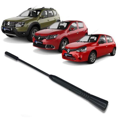 Antena Haste Renault Duster Sandero Captur Clio Fluence Antico Som