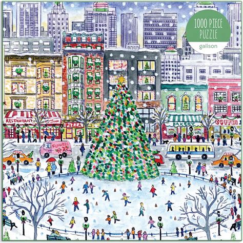 Christmas In The City Pieces Galison Puzzle Warehouse